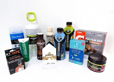 Health and Fitness Package Gift Basket in Hurricane, UT | Wild Blooms Health and Fitness Package Gift Basket in Hurricane, UT | Wild Blooms