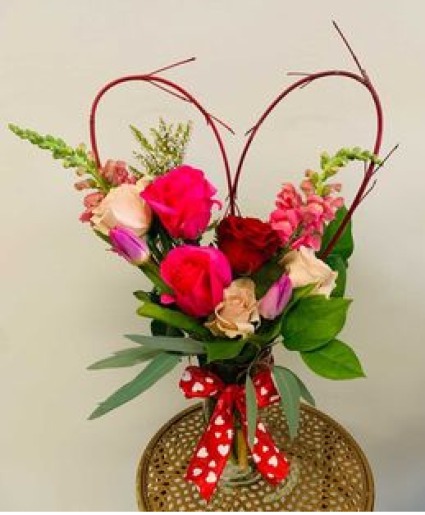 Heart Bouquet!  Valentines Day