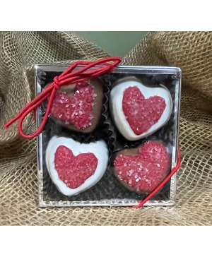 Heart Cake Bites  