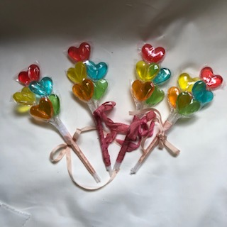 Heart Lollipops 