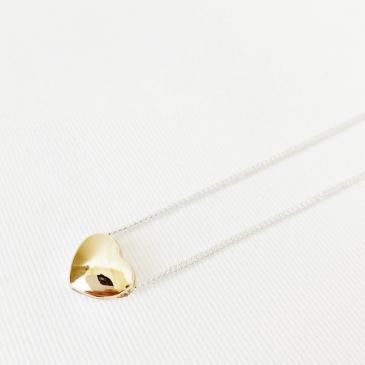 Gold Heart Necklace lead and nickle free  in Cambridge, ON | KELLY GREENS FLOWERS & GIFT SHOP