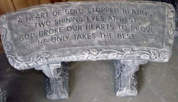 Heart of Gold Bench
