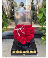 Heart of Grace w/ 48 piece Ferrero Rocher 