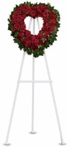 SS 11-Heart of red roses Also available in other colors and sizes
