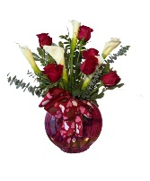 Heart of Romance Bubble Vase 