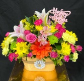 Heart of the Garden (VASE COLOR MAY VARY) 
