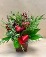 Heart of Winter Basket Arrangement