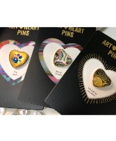 HEART PINS  JEWELRY