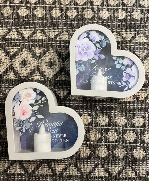 Heart Shadow Box heart lantern