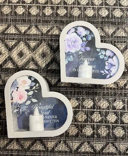Heart Shadow Box heart lantern
