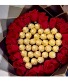 Heart Shaped Roses and Chocolates