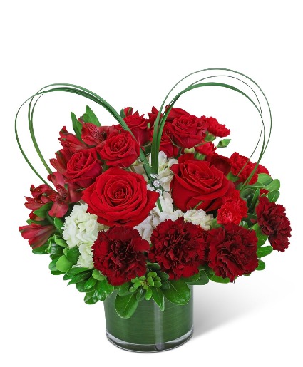 Heart to Heart Flower Arrangement