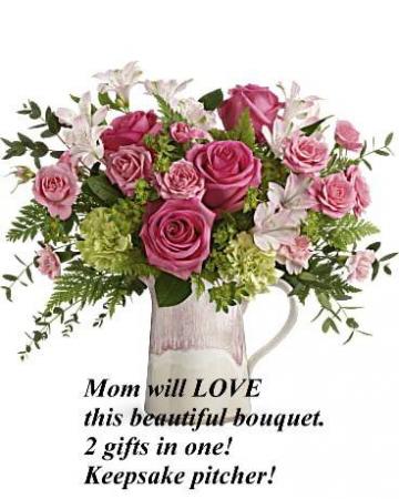Heart tone Bouquet Fresh Floral Arrangement