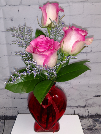 Heart with Roses