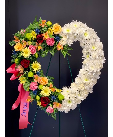 Heart Wreath  in Springfield, TN | Flowers615