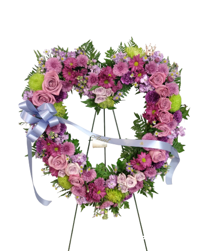 Heart Wreath Funeral Wreath