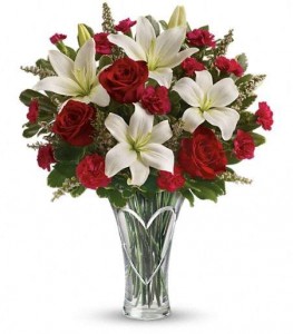Heartfelt Bouquet Valentines Arrangement