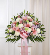 Heartfelt Sympathies - Pastel Funeral Flowers