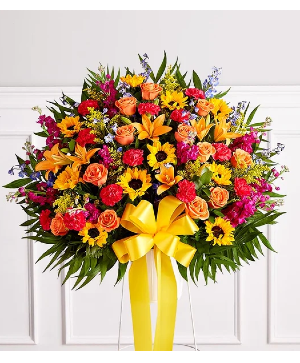 Heartfelt Sympathies™ Standing Basket 