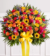 Heartfelt Sympathies Standing Basket 