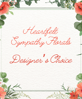 Heartfelt Sympathy Florals Designer's Choice