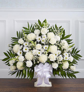 Heartfelt Tribute™ Floor Basket- White 