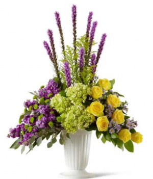 Heartfelt tribute  Funeral flowers 