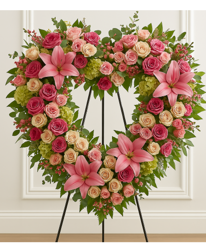 Heartfelt Tribute Wreath Funeral