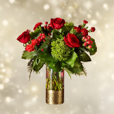 Hearthside Holiday Fresh Arrangement 