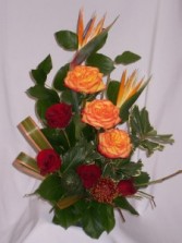 HEARTS AGLOWING - AMAPOLA BLOSSOMS: TROPICAL EXOTIC FLOWER DESIGNS, Flowers, Roses, Gifts