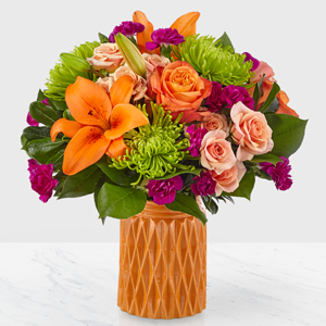 Hearts and Kisses Designer Vase Arrangements