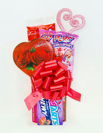 Hearts Candy Bouquet  Valentine's Day