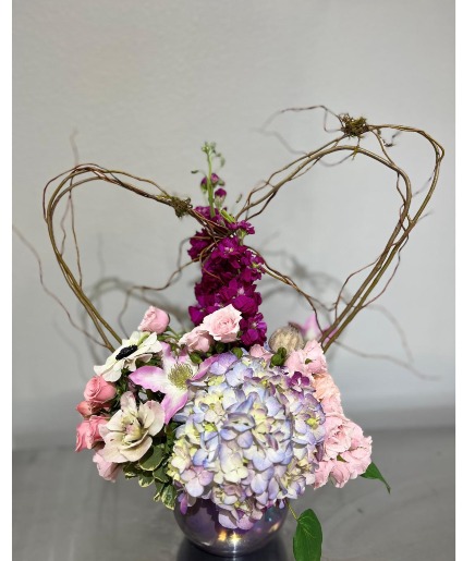 Hearts Entwined Floral Arrangement