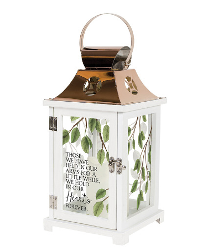 Hearts Forever Lantern with Candle Powell Florist Exclusive