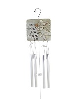 Hearts Listen Windchime with Stand  
