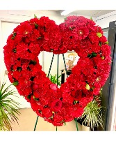 Hearts of love Standing spray