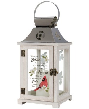 "Heaven" Cardinal Memorial Lantern
