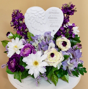 Heaven In Our Heart Silk Arrangement in Springfield, IL | FLOWERS BY MARY LOU INC Heaven In Our Heart Silk Arrangement in Springfield, IL | FLOWERS BY MARY LOU INC