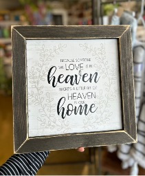 Heaven In Our Home Frame 