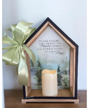 Heaven in our Home Lantern  Keepsake 