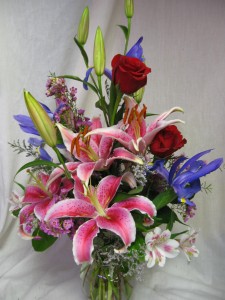 Fragrant Beauty Stargazer lilies in Lincoln, NE | BURTON & TYRRELL'S / OAK CREEK PLANTS & FLOWERS Fragrant Beauty Stargazer lilies in Lincoln, NE | BURTON & TYRRELL'S / OAK CREEK PLANTS & FLOWERS