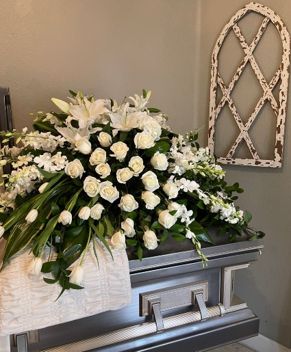 Heaven Sent Casket Spray Casket Spray