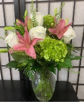 Heaven Sent Garden Blooms Fresh Arrangement 