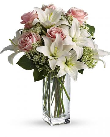 Heavenly and Harmony  in Granger, IN | Yellow Rose Florist And Flower Basket