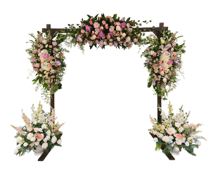 Heavenly Blooms Arch 5pcs Arch Decoration