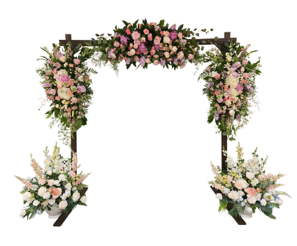 Heavenly Blooms Arch 5pcs Arch Decoration