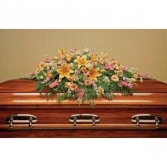 HEAVENLY BLOOMS CASKET SPRAY 