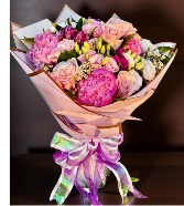  Heavenly Blush Hand-Tied Bouquet