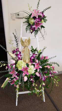 Heavenly Grace Arrangement in Winston Salem, NC | RAE'S NORTH POINT FLORIST INC. Heavenly Grace Arrangement in Winston Salem, NC | RAE'S NORTH POINT FLORIST INC.