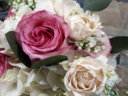 Pink and white mixed Bridal Bouquet Wedding Flowers Bridal Bouquets